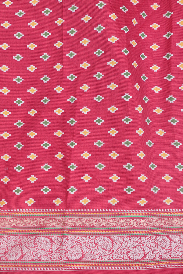 Tussar Silk Saree In Light Brown With Stripes Design