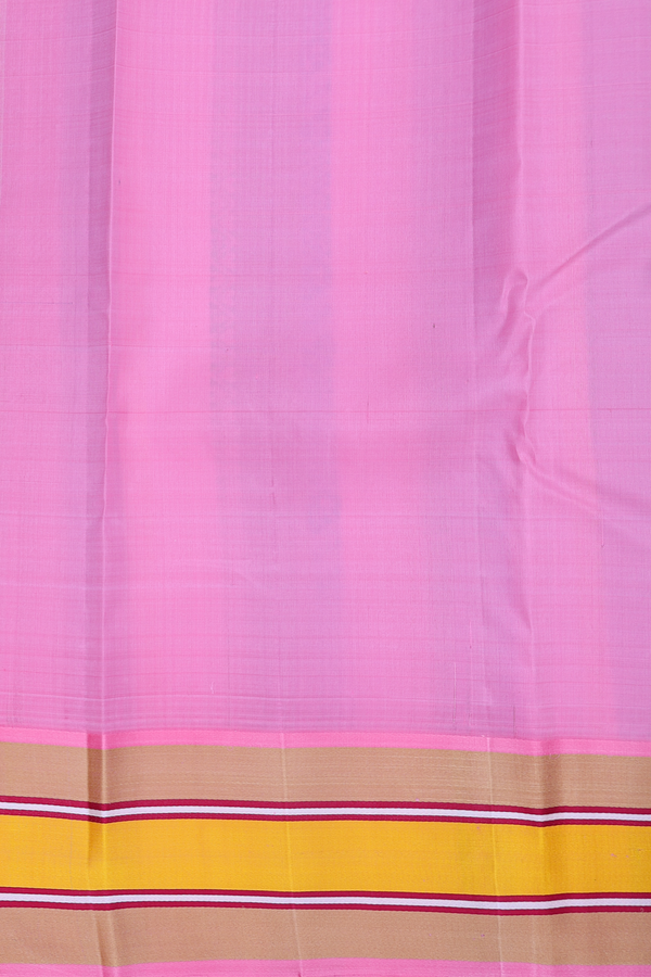 Kanchipuram Silk Saree In Teal Blue With Zari Buttas