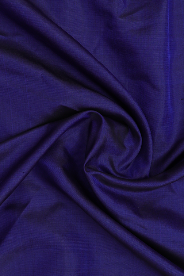Threadwork Design Royal Blue Silk Dupatta