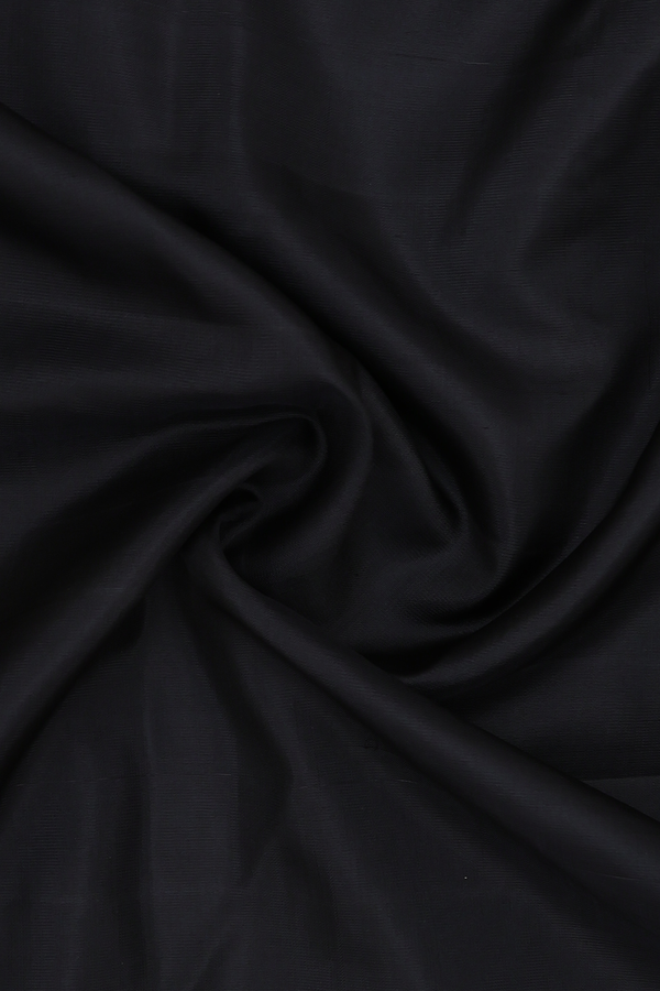 Paisley Motifs Black Silk Dupatta