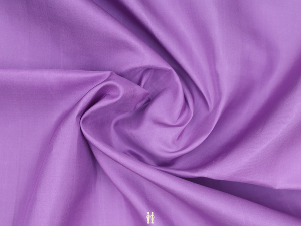 Plain Lavender Kanchipuram Silk Blouse Material