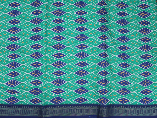 Printed Design Aqua Green Cotton Unstitched Salwar Set