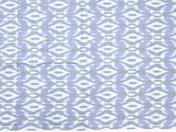 Printed Design Green Purple Cotton Unstitched Salwar Material