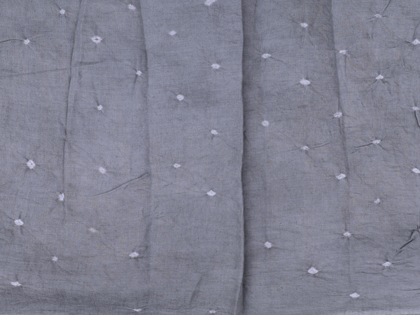 Shibori Design Navy Blue Bandhani Unstitched Salwar Material