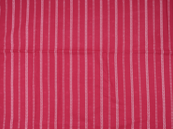 Threadwork Buttas Red Cotton Unstitched Salwar Material