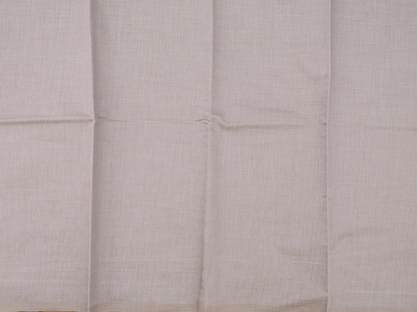 Diamond Buttas Dusty Brown Linen Unstitched Salwar Material