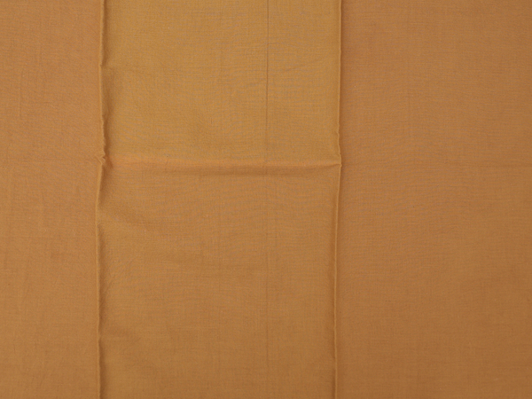 Printed Design Brown Silk Cotton Unstitched Salwar Material