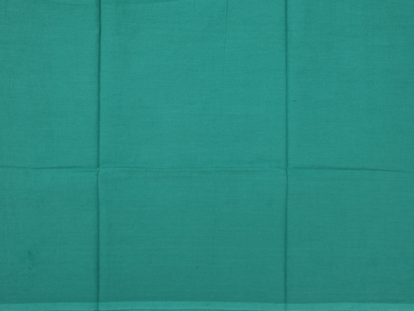 Printed Buttas Green Silk Cotton Unstitched Salwar Material