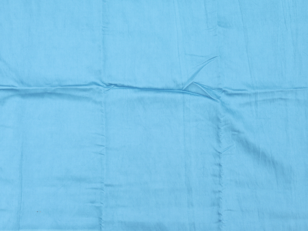 Floral Design Light Blue Linen Salwar Material