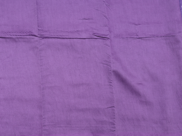 Printed Buttas Purple Raw Silk Unstitched Salwar Material