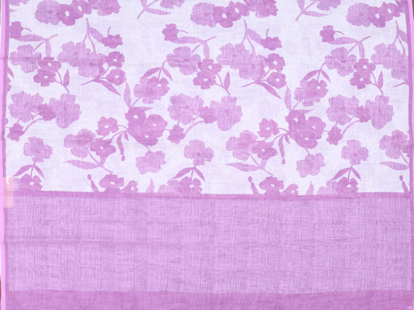 Threadwork Buttas Lilac Linen Unstitched Salwar Material