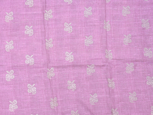 Threadwork Buttas Lilac Linen Unstitched Salwar Material