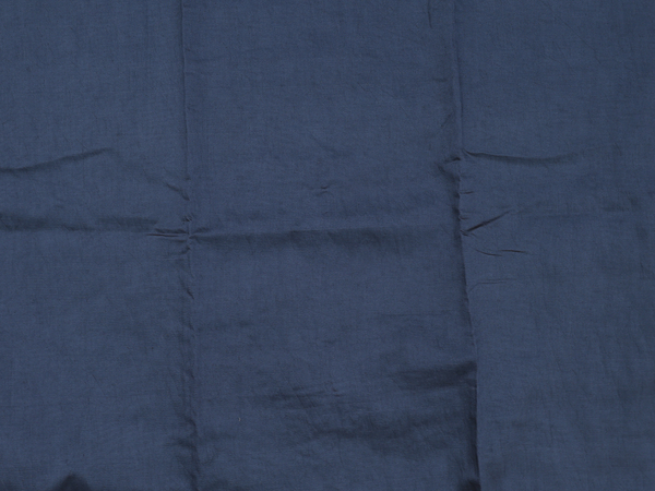 Paisley Design Prussian Blue Linen Unstitched Salwar Material