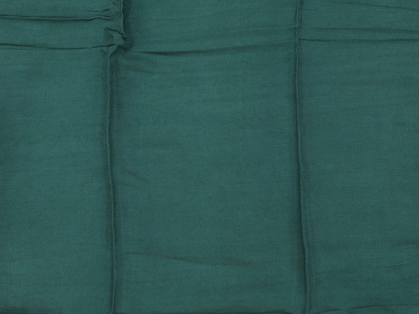 Mirror Work Buttis Dark Green Linen Unstitched Salwar Material