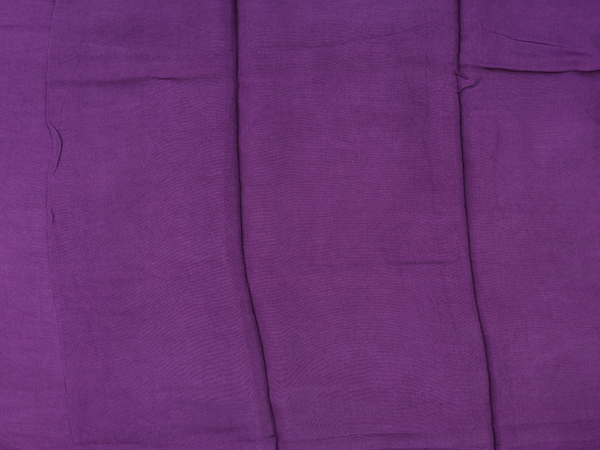 Mirror Work Buttis Purple Linen Unstitched Salwar Material