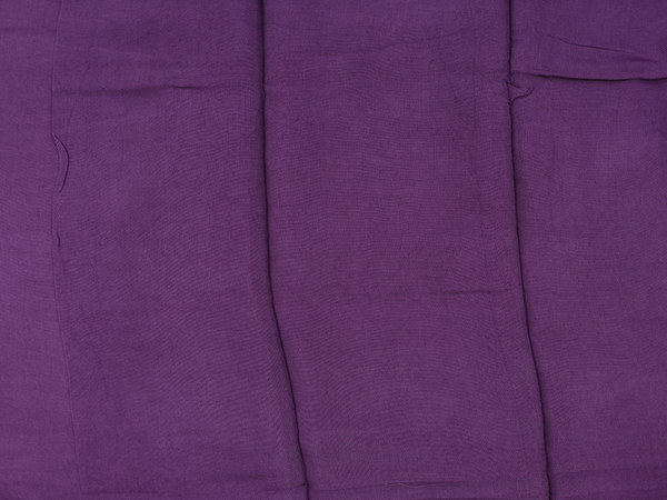 Mirror Work Buttis Purple Linen Unstitched Salwar Material