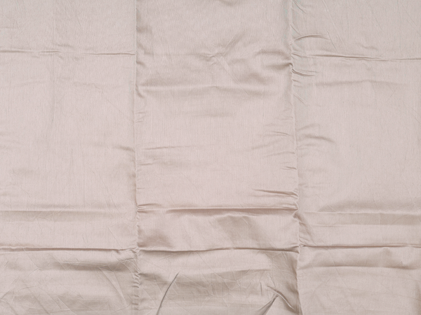 Threadwork Design Light Brown Linen Unstitched Salwar Material