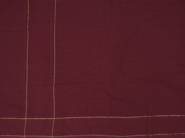 Threadwork Buttas Brown Cotton Salwar Material