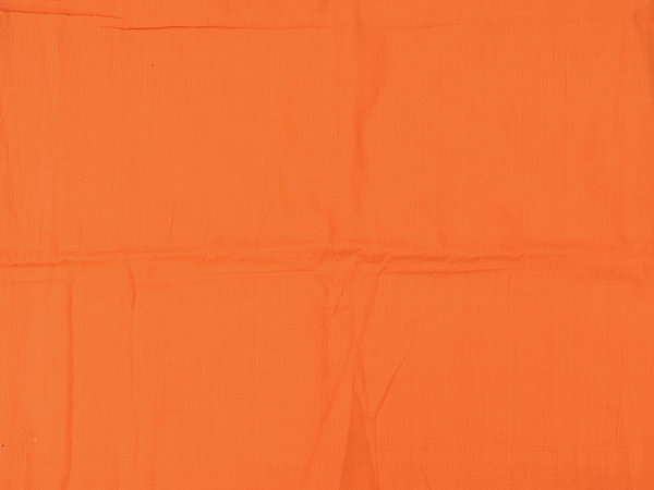 Contrast Border Plain Spiced Orange Cotton Salwar Material