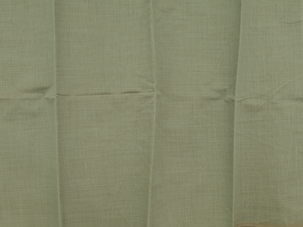 Floral Design Green Tussar Unstitched Salwar Material