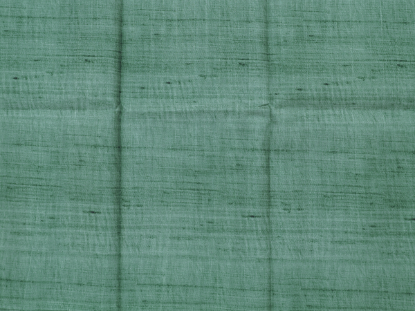 Diagonal Design Green Tussar Unstitched Salwar Material