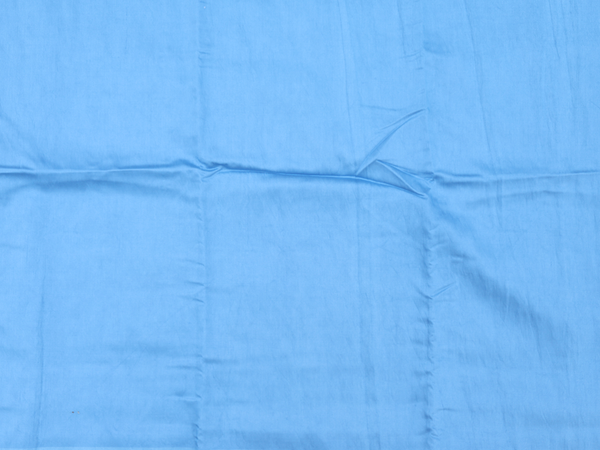 Floral Design Light Blue Linen Salwar Material