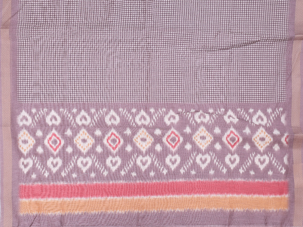 Allover Design Cocoa Brown Linen Salwar Material
