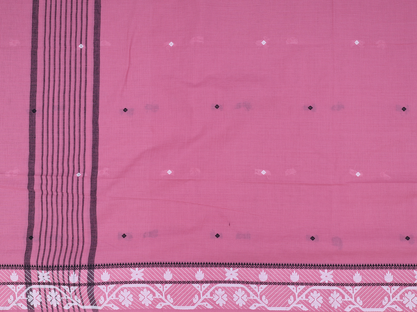 Diamond Buttas Mauve Pink Cotton Salwar Material