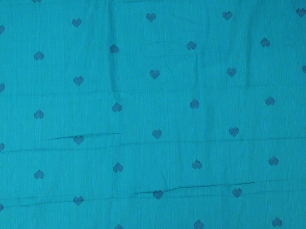 Threadwork Buttas Teal Blue Cotton Unstitched Salwar Material