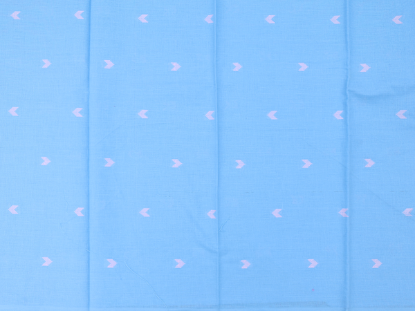 Threadwork Buttas Sky Blue Cotton Salwar Material