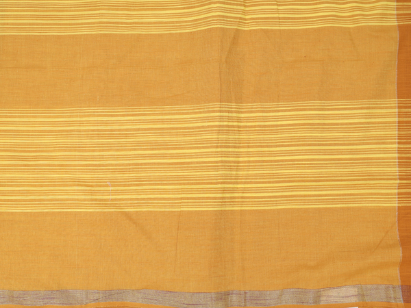 Rudraksh Border Plain Yellow Cotton Salwar Material
