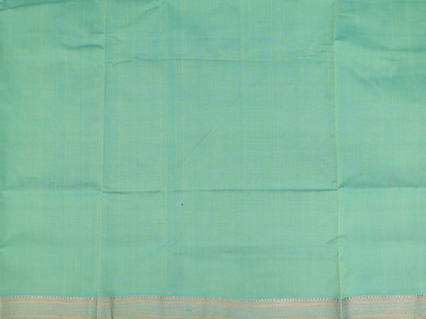 Zari Border Green Mangalagir Cotton Unstitched Salwar Material