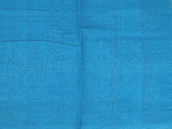 Zari Border Green Mangalagir Cotton Unstitched Salwar Material