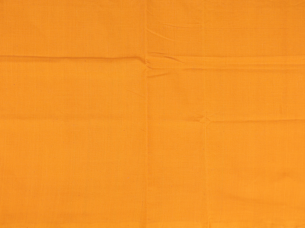 Zari Border Golden Yellow Cotton Unstitched Salwar Material