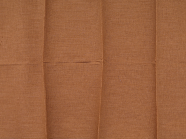 Floral Design Golden Brown Raw Silk Salwar Material