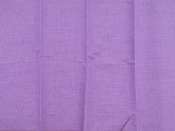 Floral Design Purple Raw Silk Unstitched Salwar Material