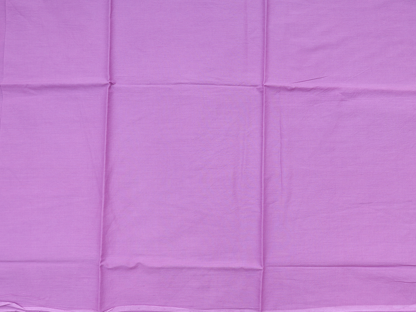 Floral Design Purple Cotton Unstitched Salwar Material