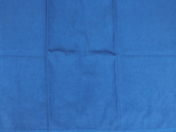 Embroidered Design Cobalt Blue Organza Salwar Material