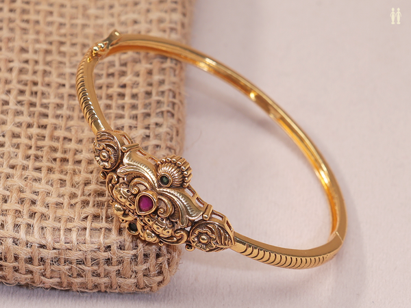 Gold Plated Pure Silver Bracelet