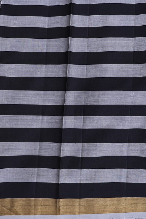 Kanchipuram Silk Saree In Multicolor With Checks Design
