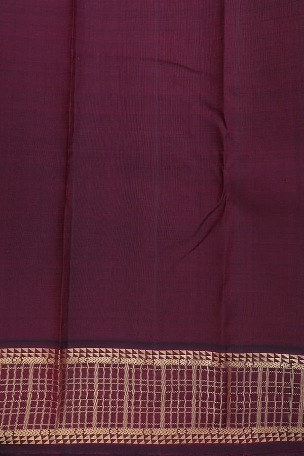 Kanchipuram Silk Saree In Green And Yellow With Stripes Design