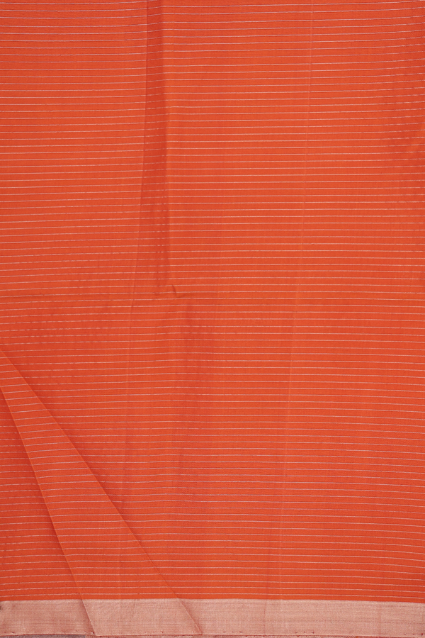 Soft Silk Saree In Red With Checks Design