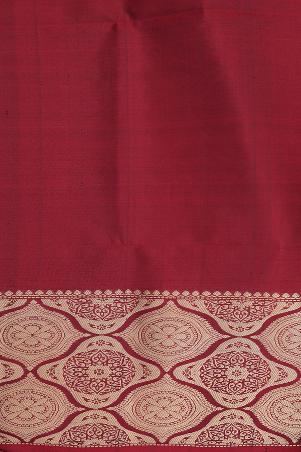 Soft Silk Saree In Royal Blue With Zari Motifs