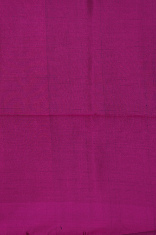 Soft Silk Saree In Plain Royal Blue With Contrast Border