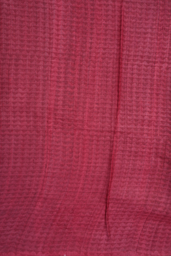 Self Checks Design Shades Of Grey Tussar Silk Saree