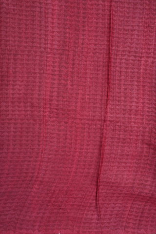 Self Checks Design Shades Of Grey Tussar Silk Saree