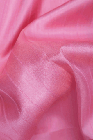 Self Stripes Design Pastel Pink Soft Silk Saree