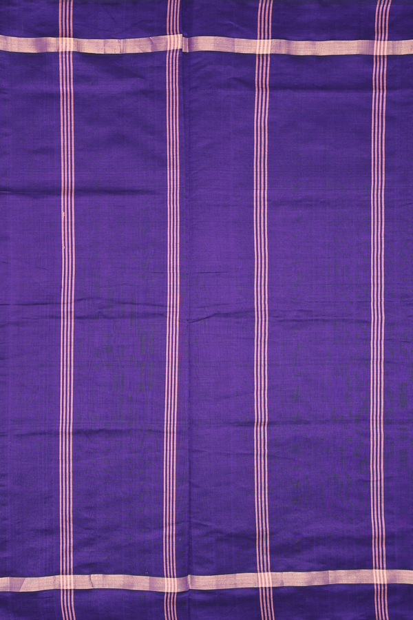 Semi Silk Cotton Saree In Coral Pink With Contrast Border