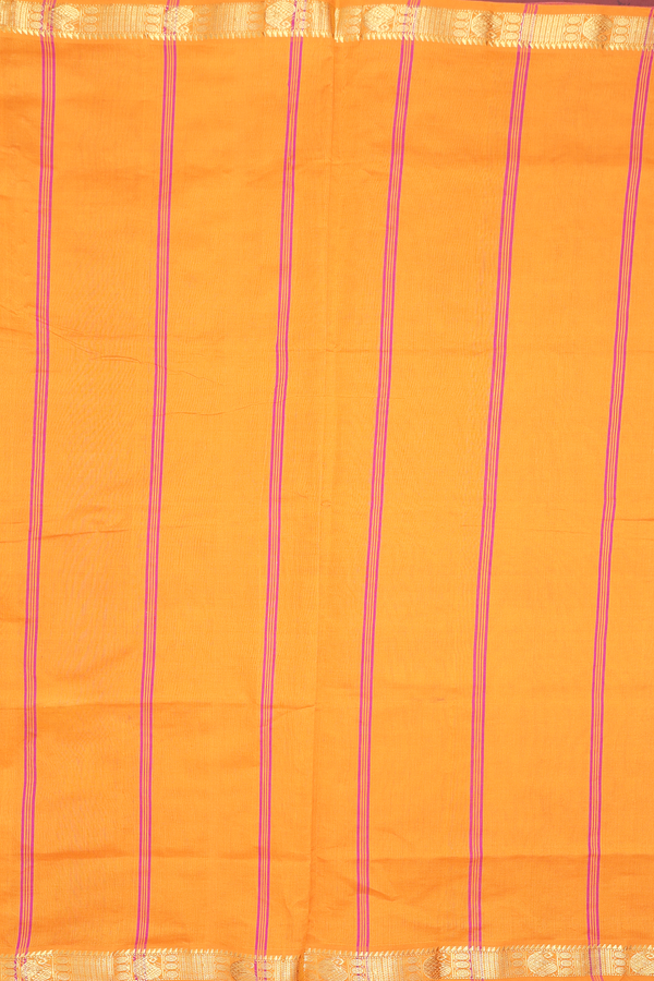 Semi Silk Cotton Saree In Grape Purple With Contrast Border