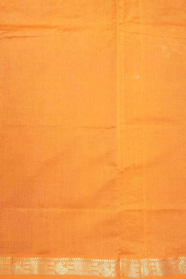 Semi Silk Cotton Saree In Grape Purple With Contrast Border